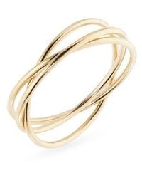 Nashelle - Rolling Band Ring - Lyst