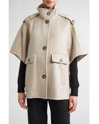 Max Mara - Venere Double Face Cashmere Cape - Lyst
