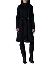 Mackage - Blithe Handmade Wool Double Face Hooded Coat - Lyst