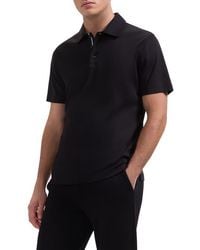Bugatchi - Three Button Performance Polo - Lyst