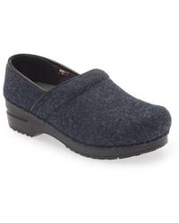 Sanita - Ava Wool Clog - Lyst