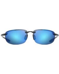 Maui Jim - Ho'Okipa 63Mm Polarizedplus2 Rectangular Sunglasses - Lyst