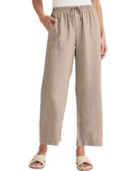 Splendid - Angie Crop Wide Leg Pants - Lyst