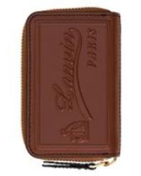 Lanvin - Catch By Zipped Leather Cardholder - Lyst