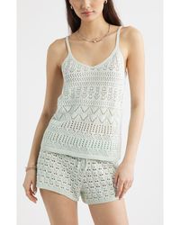 BP. - Open Stitch Cotton Tank - Lyst