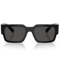 Prada - 55Mm Rectangular Sunglasses - Lyst