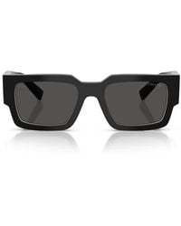 Prada - 55Mm Rectangular Sunglasses - Lyst