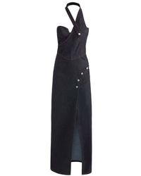 Jendue - Davidson Cross Neck Maxi Dress - Lyst