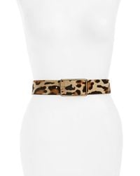 B-Low The Belt - Milla Genuine Calf Hair Belt - Lyst