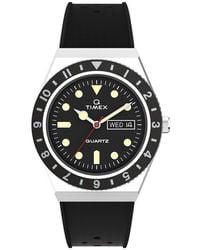 Timex - Q Timex Silicone Strap Watch, 38Mm - Lyst