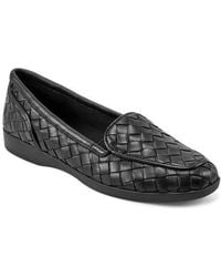Easy Spirit - Devit Woven Apron Toe Flat - Lyst