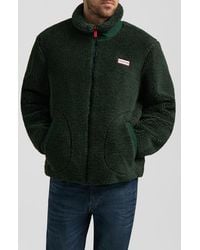 HUNTER - Aurthur Faux Shearling Jacket - Lyst