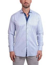 Maceoo - Einstein Stretch Ascension Contemporary Fit Button-Up Shirt - Lyst