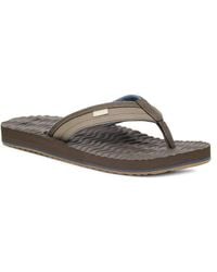 Sanuk - Ziggy Plush Flip Flop - Lyst
