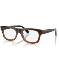 Brunello Cucinelli - 53Mm Rectangle Optical Glasses - Lyst