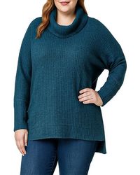 Standards & Practices - Turtleneck Dolman Sleeve Rib Top - Lyst