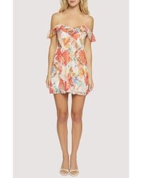 Lost + Wander - Garden Of Gaia Cold Shoulder Minidress - Lyst
