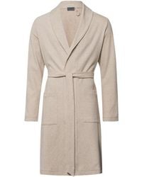 Hanro - Cozy Living Organic Cotton Soft Jersey Robe - Lyst
