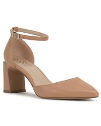 Vince Camuto - Hendriy Ankle Strap Pointed Toe Pump - Lyst