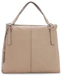 vince camuto teri leather tote