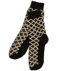 Stems - Fringe Crew Socks - Lyst