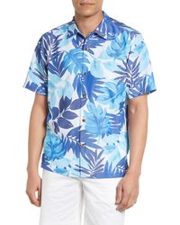 Tommy Bahama San Diego Padres Coconut Point Island Button-up Shirt At  Nordstrom in Metallic for Men