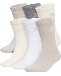 adidas - Assorted 6-pack Originals Crew Socks - Lyst