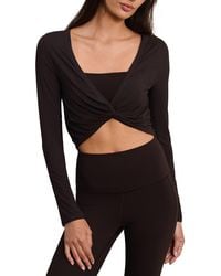 Rhone - Featherweight Rib Twist Top - Lyst
