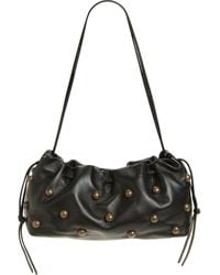 Altuzarra - Drawstring Studded Leather Clutch - Lyst