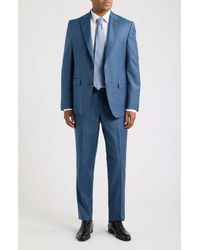 Jack Victor - Stacey Trim Fit Solid Stretch Super 110S Suit - Lyst