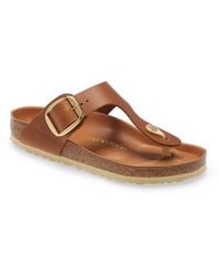Birkenstock - Gizeh Big Buckle Slide Sandal - Lyst