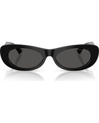 Jimmy Choo - Danny 54Mm Oval Sunglasses - Lyst