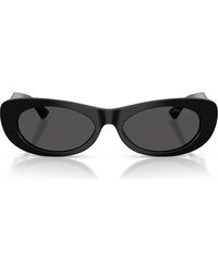 Jimmy Choo - Danny 54Mm Oval Sunglasses - Lyst