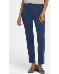 NYDJ - Marilyn High Waist Straight Leg Jeans - Lyst