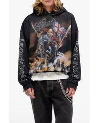 Represent - Iron Maiden Steed Graphic Hoodie - Lyst