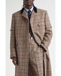 Thom Browne - Hunting Tweed Chesterfield Coat - Lyst