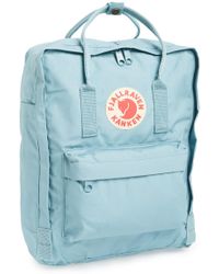 fjallraven sky blue backpack