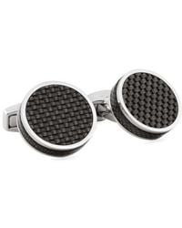 Tateossian - Carbon Tablet Cuff Links - Lyst