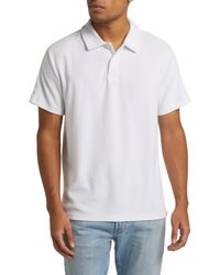 Fair Harbor - Organic Cotton Blend Terry Polo Shirt - Lyst