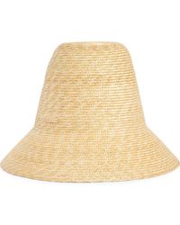 Cult Gaia - Mia Rattan Bucket Hat - Lyst