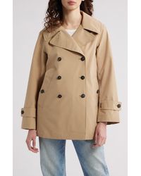 Save The Duck - Sofi Water Resistant Trench Coat - Lyst
