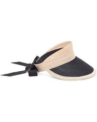 Eugenia Kim - Ricky Packable Natural & Woven Straw Visor - Lyst