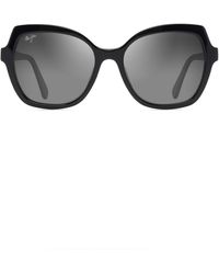 Maui Jim - Mamane 55mm Polarizedplus2® Round Sunglasses - Lyst
