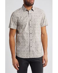 Pendleton - Deacon Stripe Cotton Chambray Button-up Shirt - Lyst