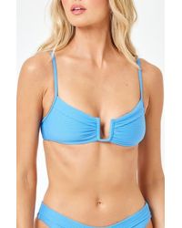 LSPACE - Peyton Bikini Top - Lyst