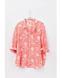 Hat Attack - Printed Beach Shirt - Lyst
