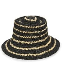 Nordstrom - Stripe Packable Lantern Hat - Lyst