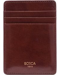 Bosca - Old Leather Front Pocket Wallet - Lyst