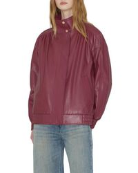 SOIA & KYO - Miu Leather Jacket - Lyst