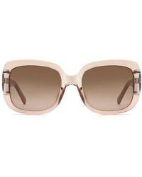 Fossil - 54Mm Gradient Rectangular Sunglasses - Lyst